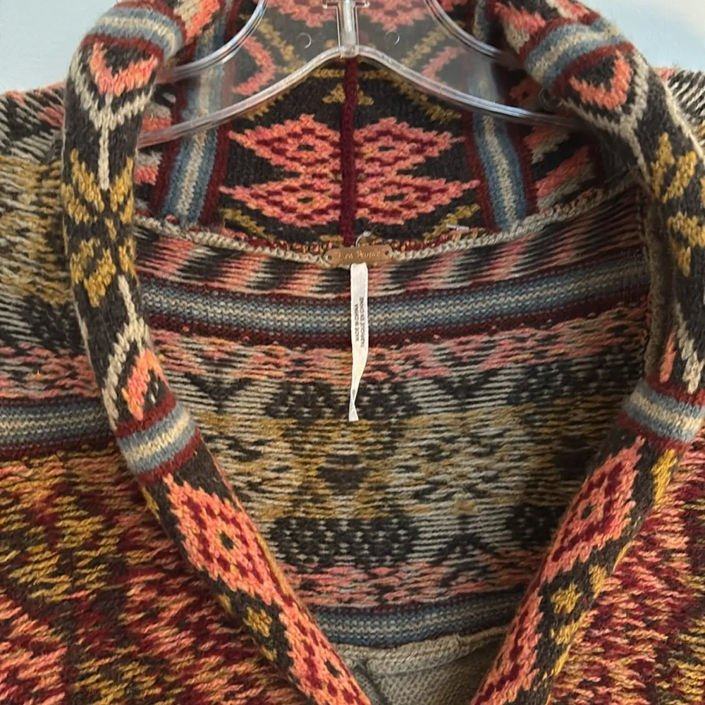 Free People Multicolor Patterned Cardigan - Picture 3 of 7